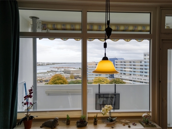 Ausblick aus der Wohnung