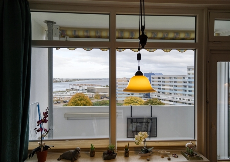 Ausblick aus der Wohnung